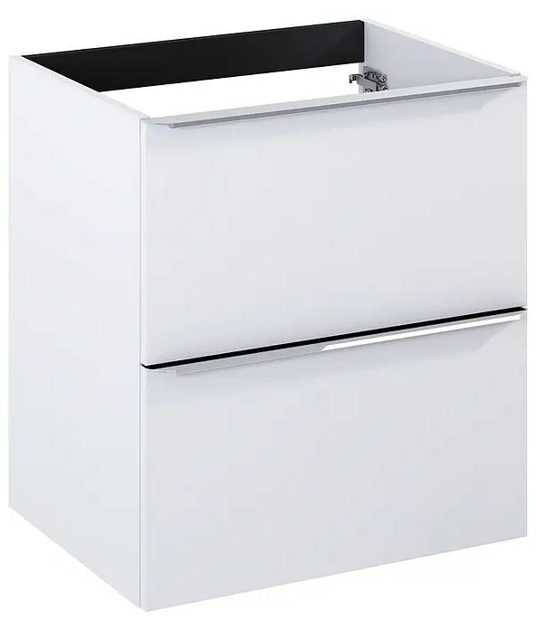 Skříňka pod umyvadlo Riva Beauty 2.0 / 58,5 x 43,7 x 63,5 cm / 2 zásuvky / matná bílá Varianta: ivi1