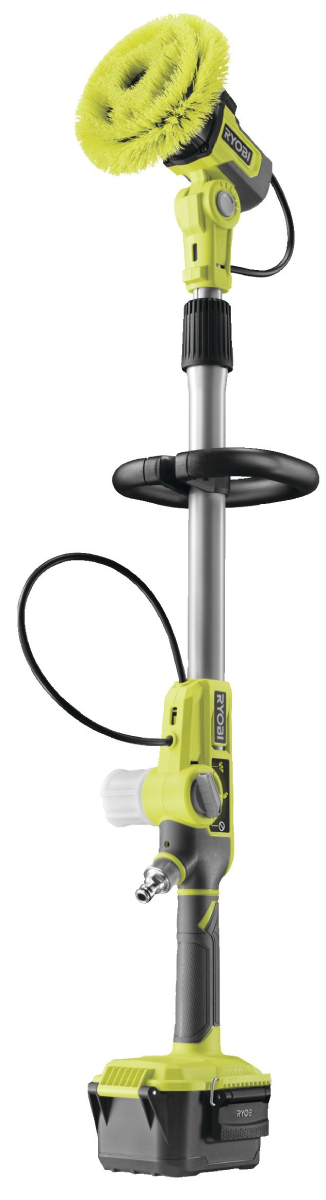 Aku rotační kartáč Ryobi RWTS18-0 / 18 V / 210 ot./min / IPX7 / žlutá/černá Varianta: ivi1