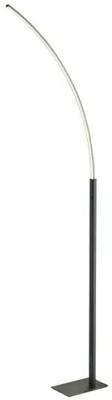 LED stojací lampa Tween Light Bahia Midi / 10 W / 150 cm / neutrální bílá / stříbrná/černá Varianta: ivi1