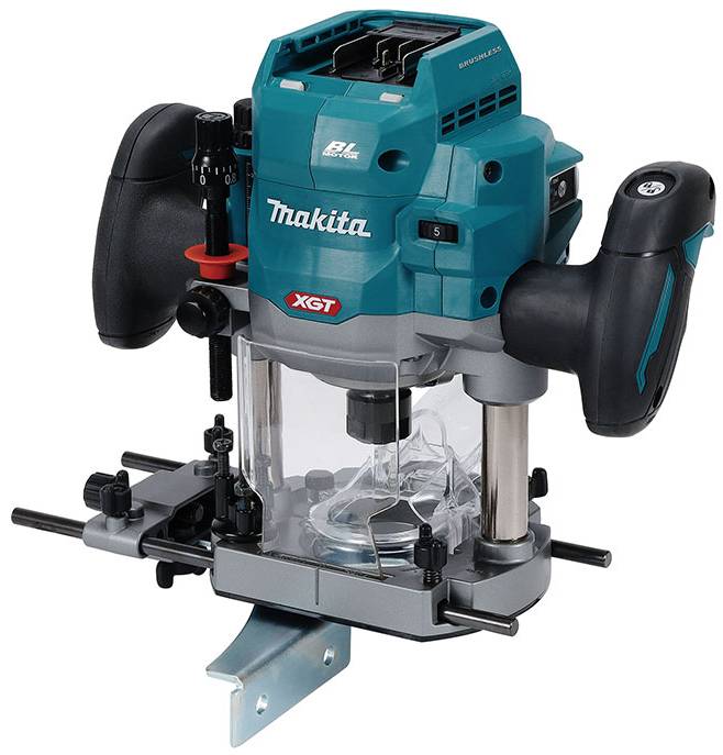 Aku horní frézka Makita RP001GZ / 1 900 W / bez akumulátoru a nabíječky / modrá / černá Varianta: ivi1