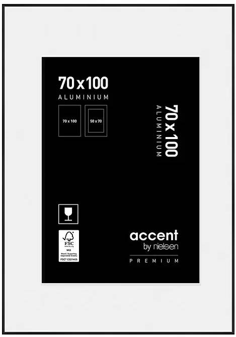 Fotorámeček Accent by Nielsen Premium / 70 x 100 cm / černá matná Varianta: ivi1