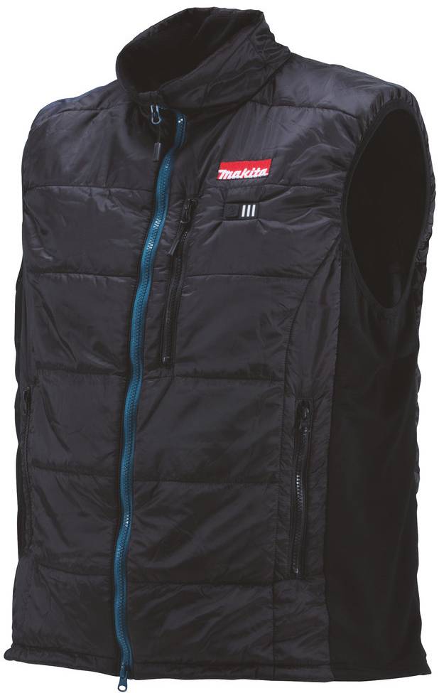 Vesta s vyhříváním Makita CV101DZM / vel. M / 3 stupně vyhřívání / černá Varianta: ivi1