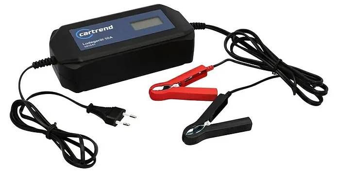 Nabíječka autobaterií Cartrend DP10.1 / 10 A / napětí 6 V, 12 V, 24 V / černá Varianta: ivi1