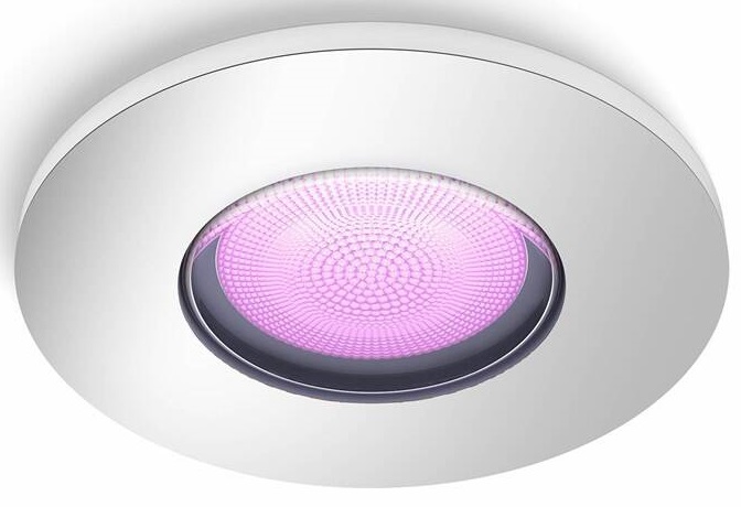 Zapuštěné bodové svítidlo Philips Hue Xamento / 5 W / GU10 / Bluetooth / stříbrná Varianta: ivi1