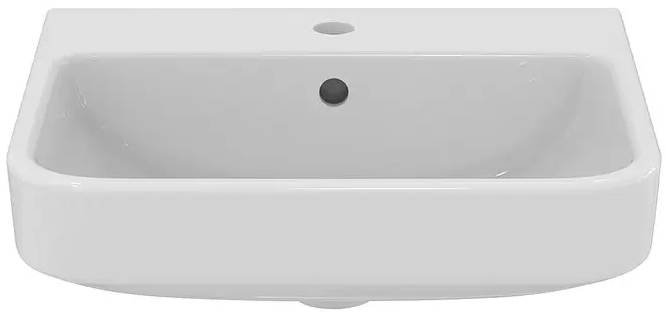 Umyvadlo Ideal Standard i.Life B / 50 x 44 cm / otvor pro baterii uprostřed / přepad / bílá Varianta: ivi1