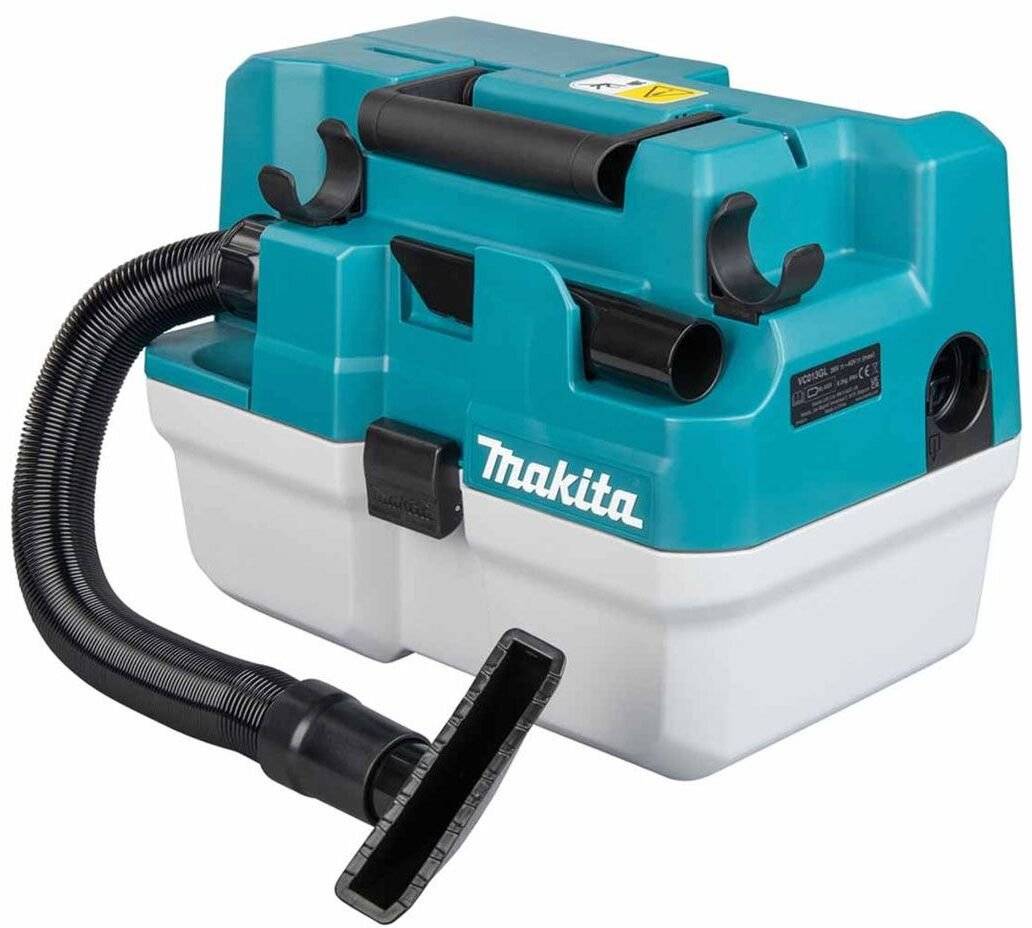 Aku vysavač Makita VC013GLZ03 / bez akumulátoru a nabíječky / objem nádoby 7,5 l / modrá / černá Varianta: ivi1