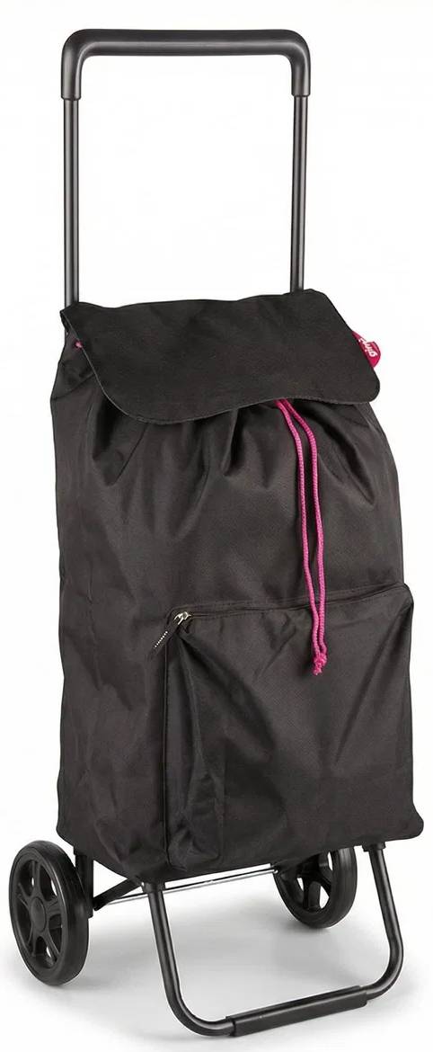 Nákupní vozík Gimi Argo / objem 45 l / nosnost 30 kg / černá Varianta: ivi1