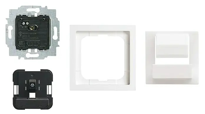Zásuvka s USB Busch-Jaeger Art Linear 6480/11-84 / 230 V / bílá Varianta: ivi1