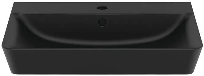 Umyvadlo Ideal Standard Connect Air / 60 × 46 cm / integrovaný přepad / černá Varianta: ivi1
