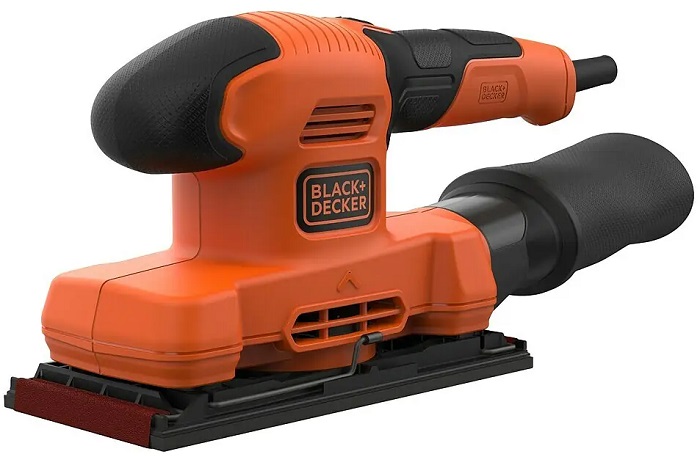 Black + Decker Vibrační bruska Black+Decker BEW220-QS / 150 W / 96 dB / oranžová Varianta: ivi1