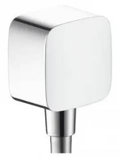 Stěnový vývod Hansgrohe Fixfit (27414000) / 41 × 64 × 64 mm / chrom Varianta: ivi1