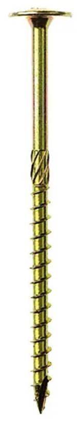 Talířový vrut do dřeva Profi Depot TurboDRILL / 8 x 200 mm / 25 ks / ocel / zlatá Varianta: ivi2