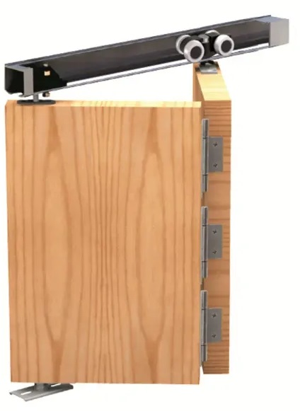 German Sada pro posuvné dveře Herkules Plus / 1200 mm / stříbrná Varianta: ivi1