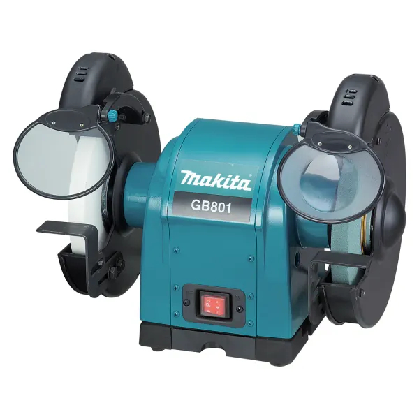 Dvoukotoučová bruska Makita GB801 / 550 W / modrá/černá Varianta: ivi1