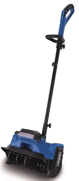 Aku sněhová fréza Scheppach BC-SNB400-X / BEZ AKUMULÁTORU A NABÍJEČKY / 20 V / záběr 40 cm / 6 rychlostí / černá/modrá Varianta: ivi1