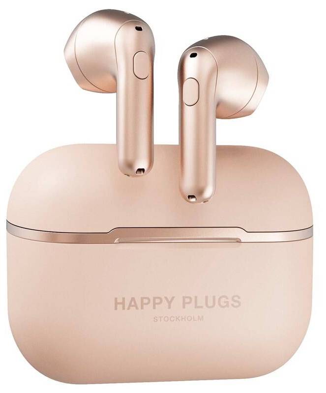 Bezdrátová sluchátka Happy Plugs Hope / 20-20000 Hz / 16 ohm / Bluetooth 5.2 / rosegold Varianta: ivi3