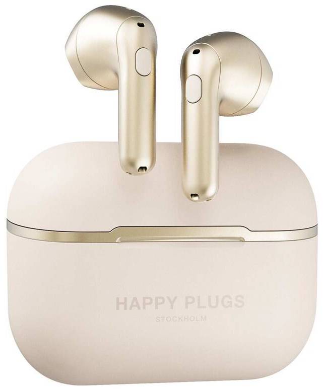 Bezdrátová sluchátka Happy Plugs Hope / 20-20000 Hz / 16 ohm / Bluetooth 5.2 / zlatá Varianta: ivi1