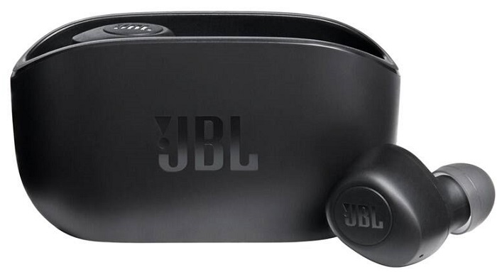 Bezdrátová sluchátka JBL Wave 100TWS / 20 hod. / 105,5 dB / černá Varianta: ivi2