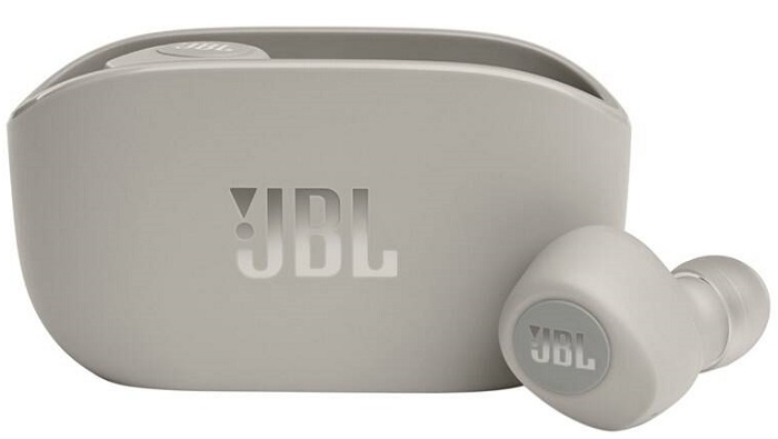 Bezdrátová sluchátka JBL Wave 100TWS / 20 hod. / 105,5 dB / šedá Varianta: ivi2