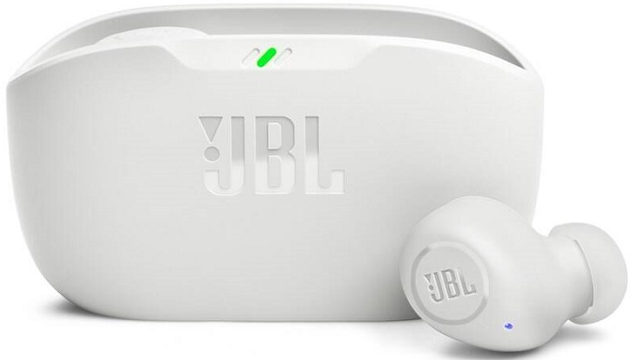 Bezdrátová sluchátka JBL Wave Buds / 32 hod. / IP54 / bílá Varianta: ivi2