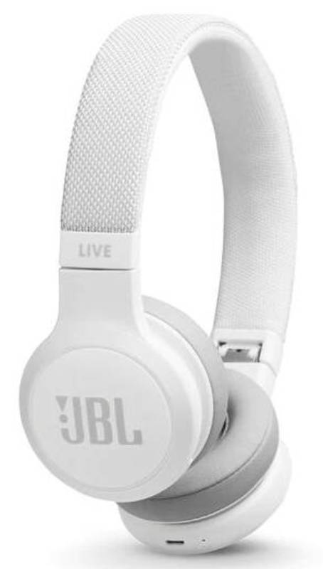 Bezdrátová sluchátka JBL Live 400BT / 20 - 20000 Hz / 24 h / 32 ohm / bílá Varianta: ivi1