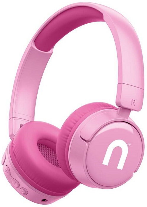 Bezdrátová sluchátka Niceboy HIVE Kiddie / 15 hod. / 3,5mm Jack / 85 dB / růžová Varianta: ivi1