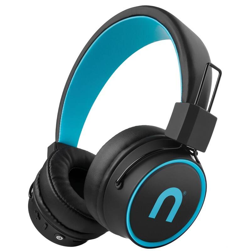 Bezdrátová sluchátka Niceboy HIVE Joy 3 / Bluetooth / výdrž až 33 hod. / černá/modrá Varianta: ivi1