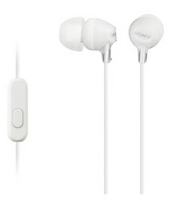 Sluchátka Sony MDREX15APW.CE7 / 8 - 22000 Hz / 100dB / bílá Varianta: ivi1