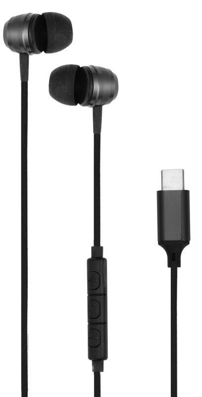 Sluchátka WG E08 / USB-C / 16 ohm / 103 dB / černá Varianta: ivi1