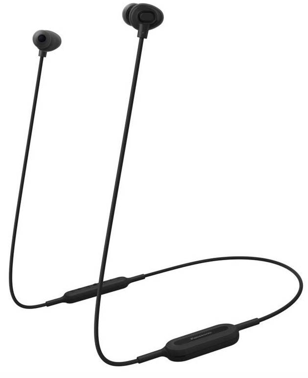 Bezdrátová sluchátka Panasonic RP-NJ310BE-K / 20 - 20000 Hz / 6 hod. / černá Varianta: ivi1
