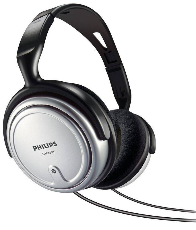 Sluchátka Philips SHP2500 / 9-23000 Hz / 32 ohm / 95 dB / černá/šedá Varianta: ivi2