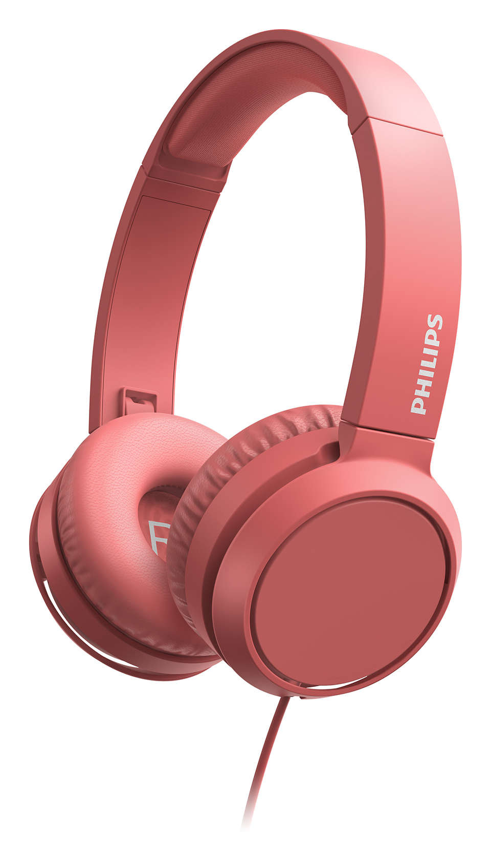 Sluchátka Philips TAH4105RD / Jack 3.5 mm / 20 Hz až 20 kHz / červená Varianta: ivi1