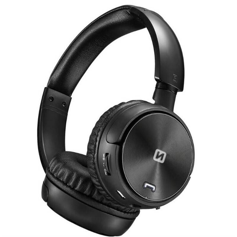 Bezdrátová sluchátka Swissten Trix / Bluetooth / Jack 3.5 mm / výdrž až 8 hod. / černá Varianta: ivi1