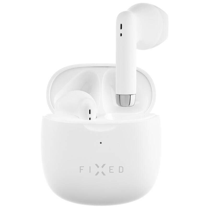 Bezdrátová sluchátka FIXED Pods / Bluetooth / výdrž až 15 hod. / bílá Varianta: ivi2