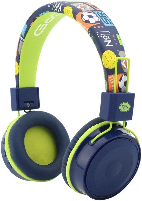 Bezdrátová sluchátka GoGEN HBTM 32BL / Bluetooth / výdrž až 15 hodin / modrá Varianta: ivi1