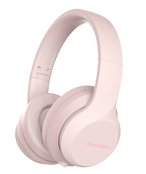 Bezdrátová sluchátka GoGEN HBTM 45P / Bluetooth/Jack 3.5 mm / výdrž až 31 hodin / růžová Varianta: ivi1