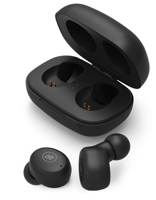 Bezdrátová sluchátka GoGEN TWS CREW evo 2 / Bluetooth / výdrž až 12 hodin / černá Varianta: ivi3