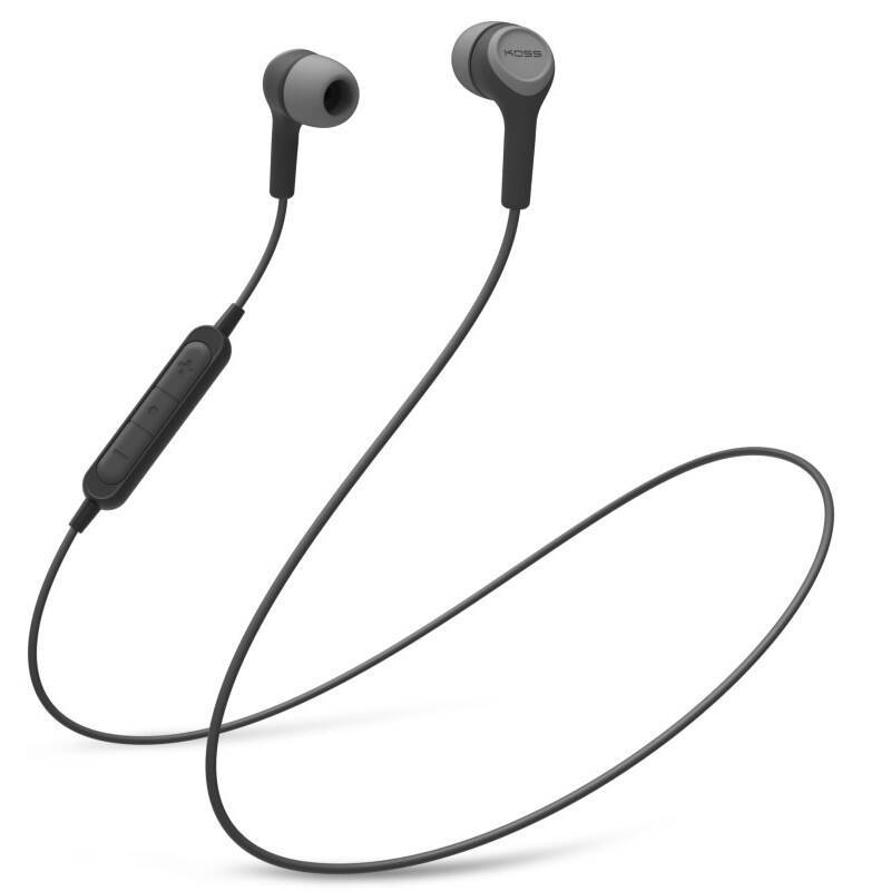Bezdrátová sluchátka Koss BT/115i / 18-20000 Hz / Bluetooth 4.2 / šedá Varianta: ivi1