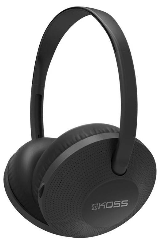 Bezdrátová sluchátka KOSS KPH/7 Wireless / 20-20000 Hz / Bluetooth 5.0 / USB-C / černá Varianta: ivi1