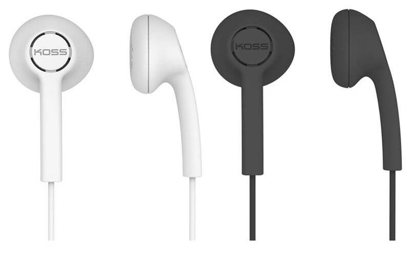 Sluchátka Koss KE/7 / 60-20000 Hz / 3,5 mm Jack / 16 ohm / černá/bílá Varianta: ivi1