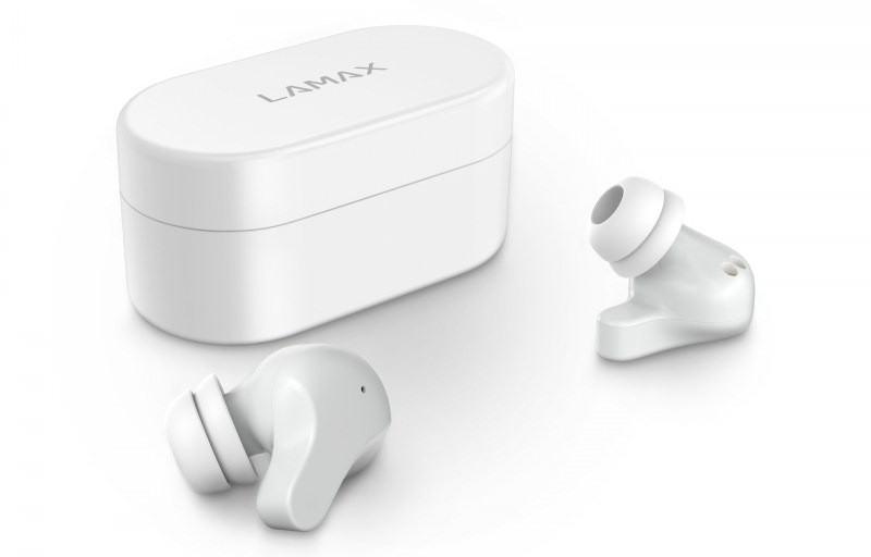 Bezdrátová sluchátka LAMAX Taps1 / Bluetooth / výdrž až 18 hodin / bílá Varianta: ivi1
