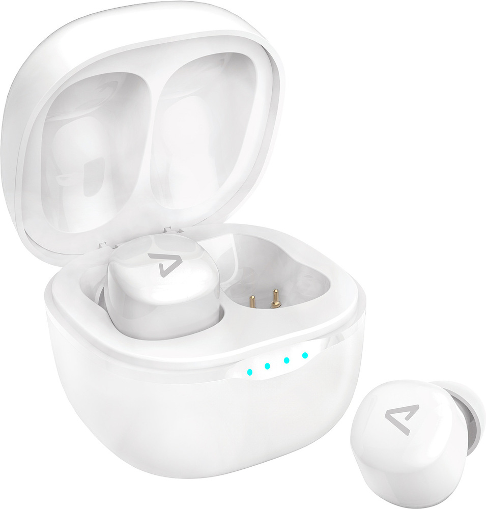 Bezdrátová sluchátka LAMAX Dots2 Touch / Bluetooth / výdrž až 36 hodin / bílá Varianta: ivi1
