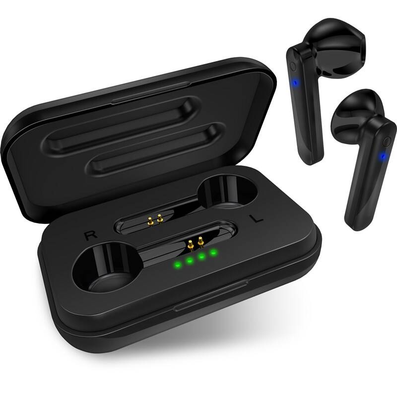 Bezdrátová sluchátka Connect IT True Wireless SonicBass (CEP-1000-BK) / Bluetooth / výdrž až 9 hodin / černá Varianta: ivi1