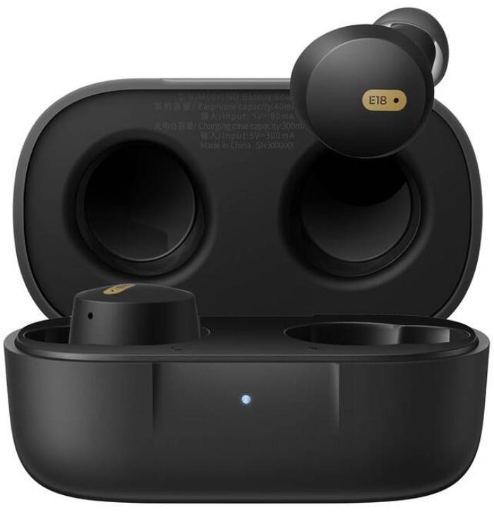 Bezdrátová sluchátka Baseus Bowie E18 / 20-20000 Hz / Bluetooth 5.3 / 32 ohm / černá Varianta: ivi1