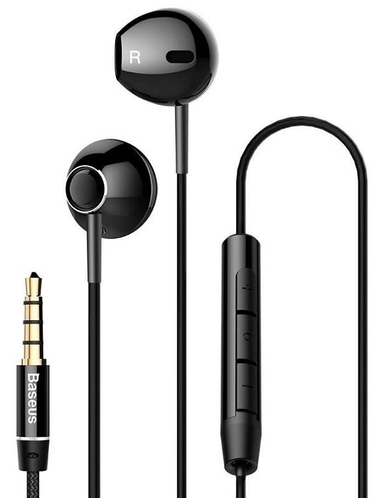 Sluchátka Baseus Encok H06 / Jack 3,5 mm / černá Varianta: ivi1
