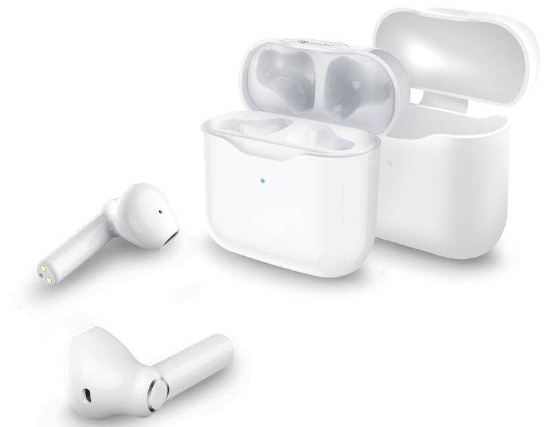 Bezdrátová sluchátka Meliconi Safe Pods Evo / 20-20000 Hz / Bluetooth 5.0 / USB-C / bílá Varianta: ivi2