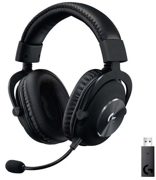 Headset Logitech Gaming G PRO X Lightspeed Wireless / 20 hod. / 92 dB / černá Varianta: ivi1