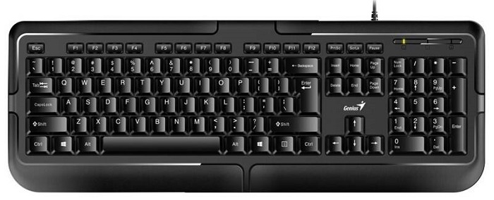 Klávesnice Genius KB-118 / CZ/SK / černá Varianta: ivi1