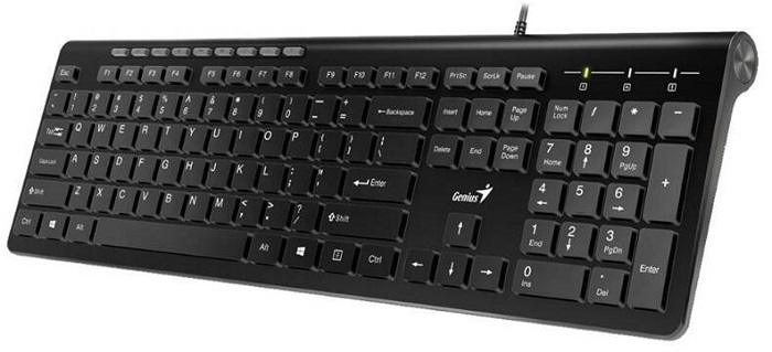 Klávesnice Genius Slimstar 230 / CZ/SK / černá Varianta: ivi1