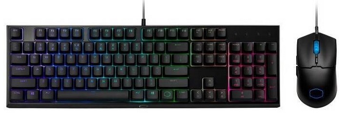 Klávesnice s myší Cooler Master MS110 / CZ / černá Varianta: ivi1